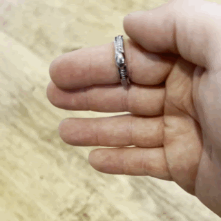 The Snow Jewellery Spoon Ring