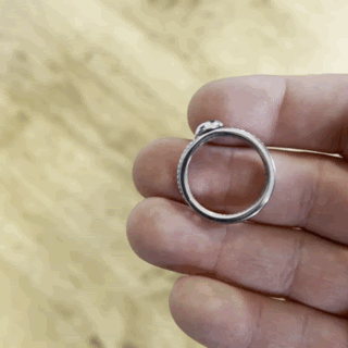 The Snow Jewellery Spoon Ring