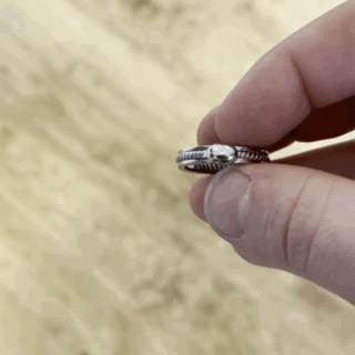 The Snow Jewellery Spoon Ring
